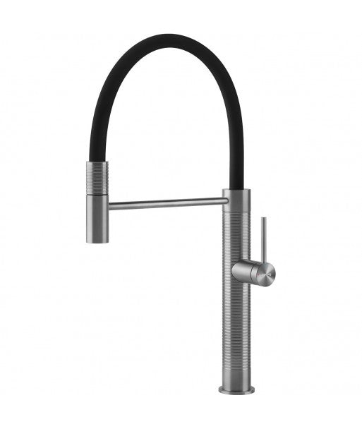 Baterie de bucatarie monocomanda cu dus, MID6SS, Smeg