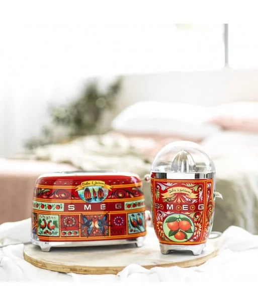 Storcator de citrice Smeg Dolce&Gabbana CJF01DGEU, Sicily is my love