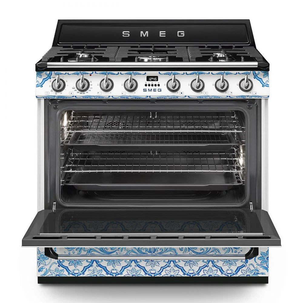 Aragaz Smeg TR90DGME9 Dolce&Gabbana, Divina Cucina