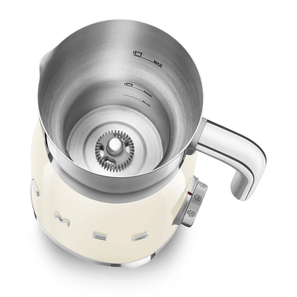 Aparat crem pentru spumarea laptelui, MFF11CREU, Smeg