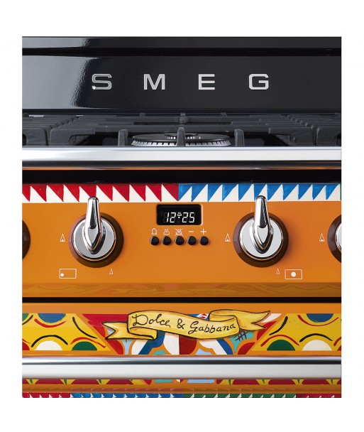Aragaz Smeg TR90DGC9 Dolce&Gabbana, Divina Cucina