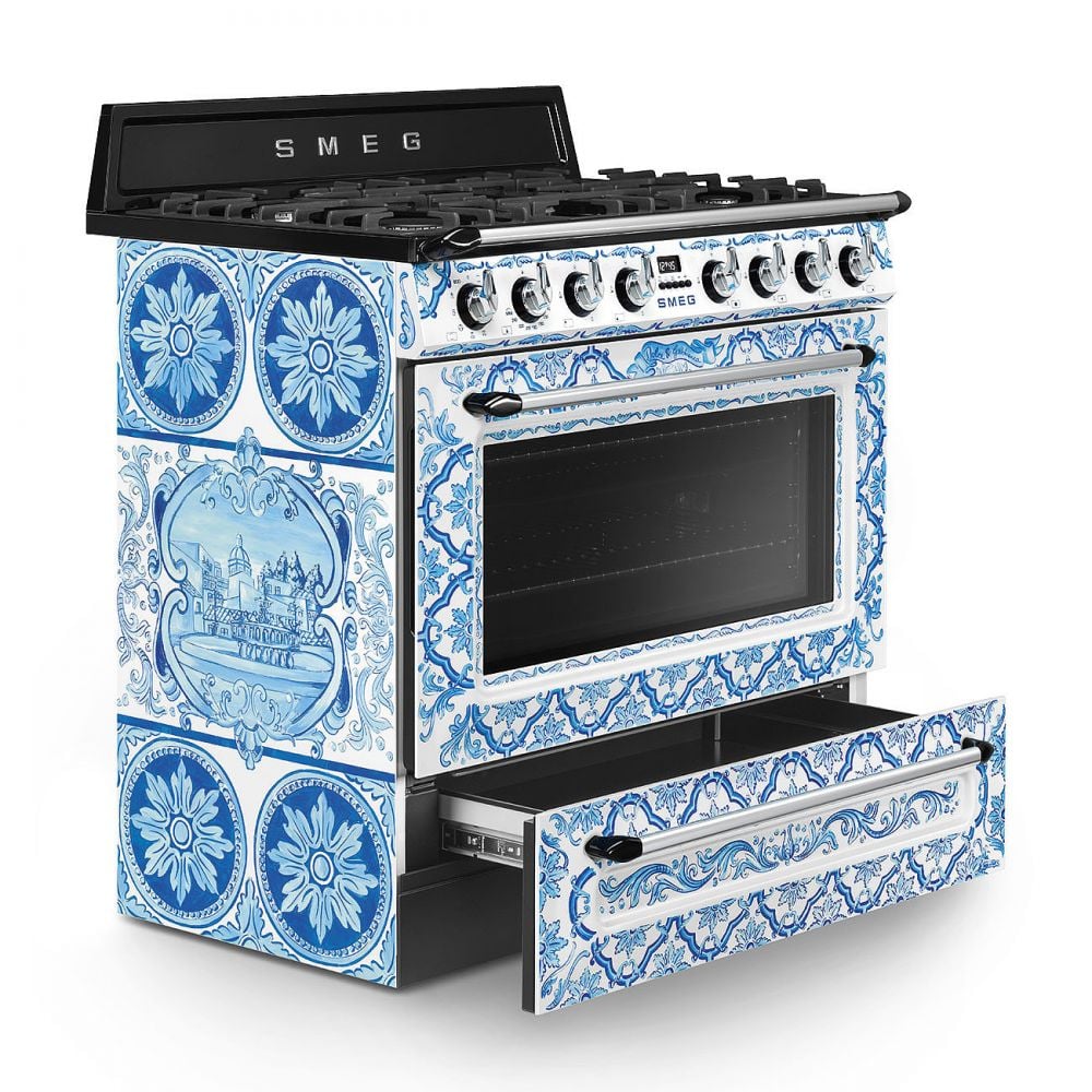 Aragaz Smeg TR90DGME9 Dolce&Gabbana, Divina Cucina