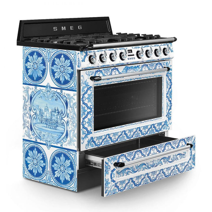 Aragaz Smeg TR90DGME9 Dolce&Gabbana, Divina Cucina