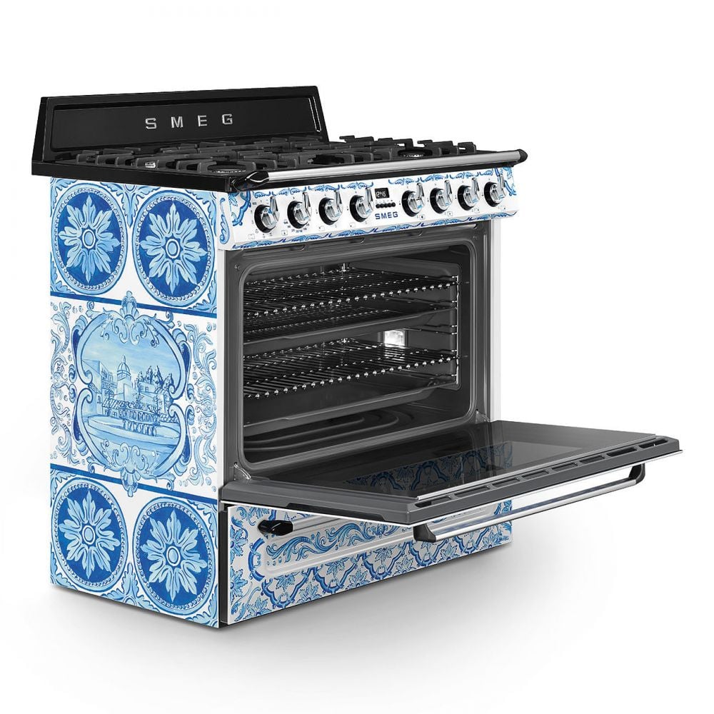 Aragaz Smeg TR90DGME9 Dolce&Gabbana, Divina Cucina