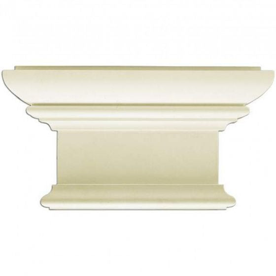 Capitel pilastru din poliuretan PL265N - 17x7.7x31.8 cm