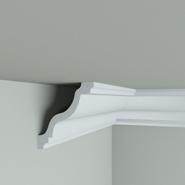 Cornisa decorativa din polimer rigid C11 - 10.8x11.2x200 cm