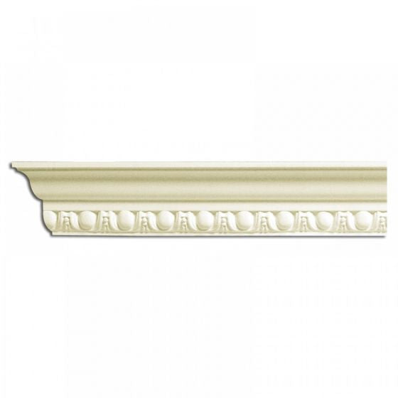 Cornisa decorativa din poliuretan C728 - 7.7x4.3x200 cm