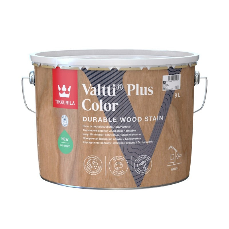 LAZURĂ Pentru Protectia Lemnului (VALTTI PLUS COLOR), Tikkurila