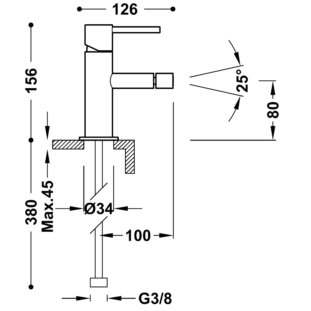 Baterie Bideu Crom Max-Tres 06212001, Tres