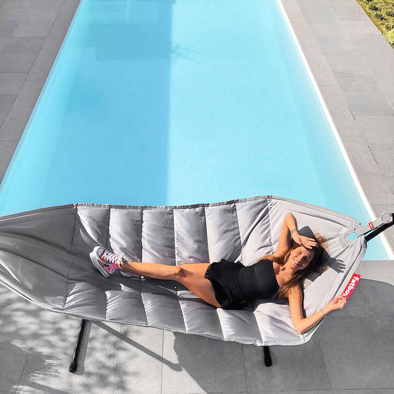 Hamac Metalic Cu Pernă Headdmock Gri Deschis 100408, Fatboy