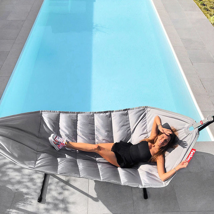 Hamac Metalic Cu Pernă Headdmock Gri Deschis 100408, Fatboy