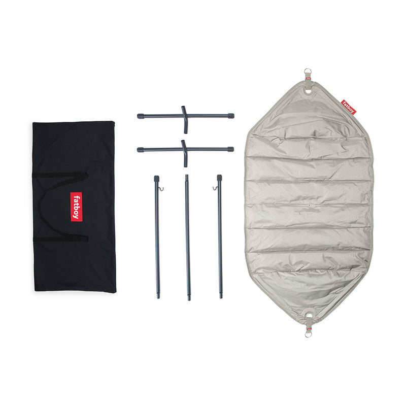 Hamac Metalic Headdmock Gri Deschis 100432, Fatboy