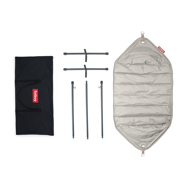 Hamac Metalic Headdmock Gri Deschis 100432, Fatboy