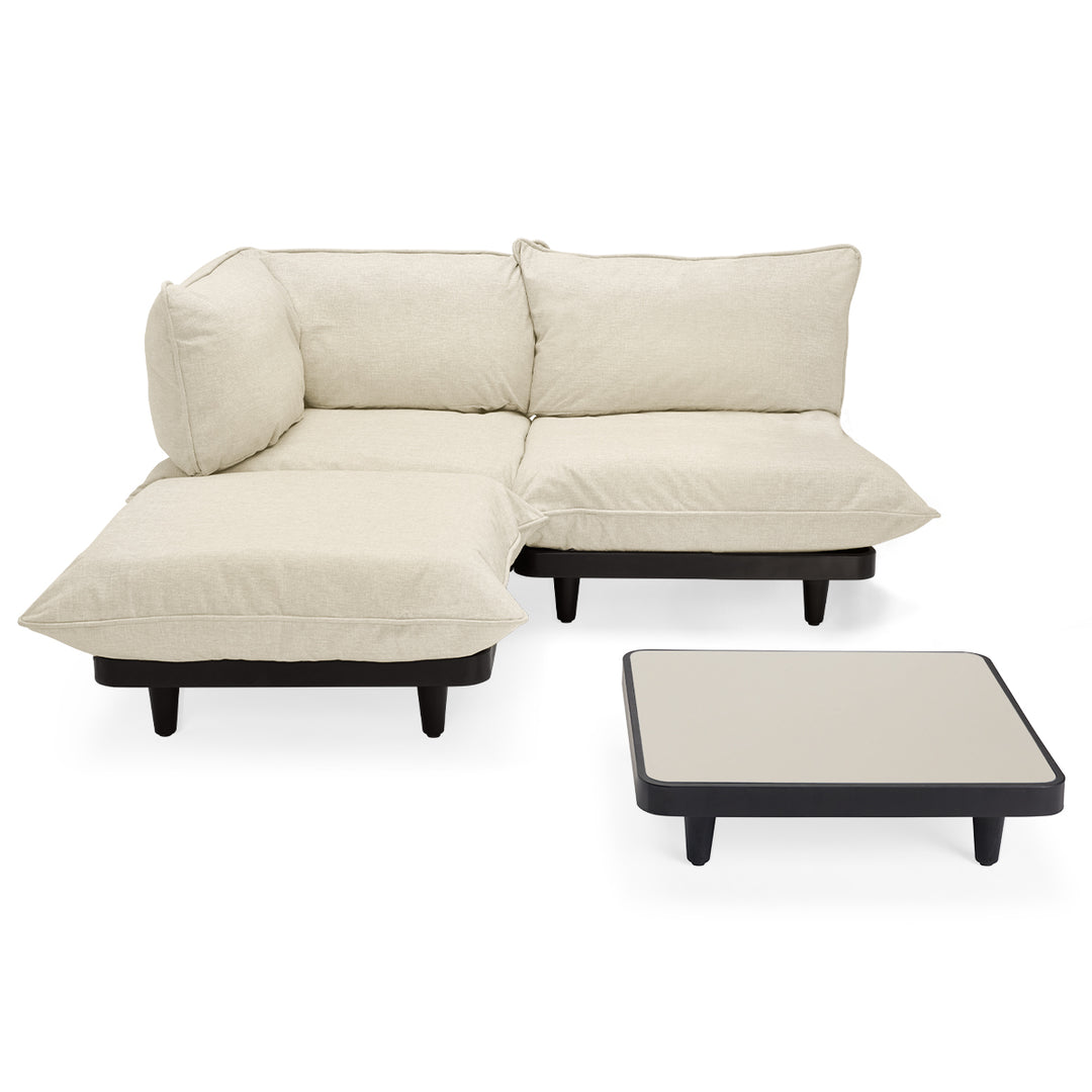 Set 4 Module Canapea Și Masă De Grădină Paletti 105368 Bej, Fatboy