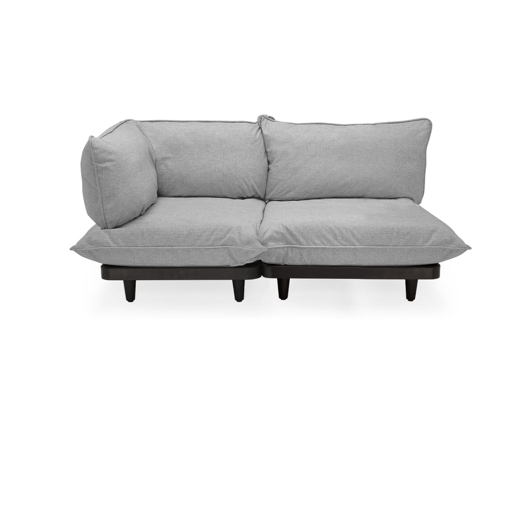 Set 2 Module Canapea de Grădină Palleti 105373 Gri Închis, Fatboy