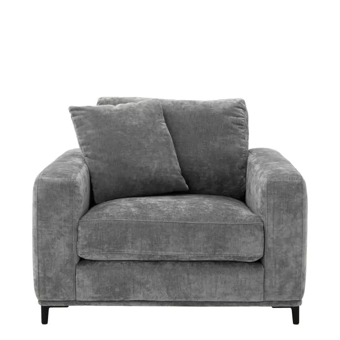Fotoliu Feraud Clarck Grey 112482, Eichholtz