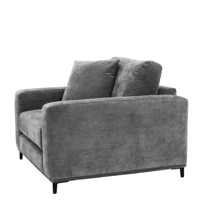 Fotoliu Feraud Clarck Grey 112482, Eichholtz