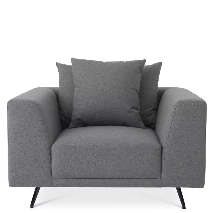 Fotoliu Endless Grey Wool Blend 115115 Eichholtz