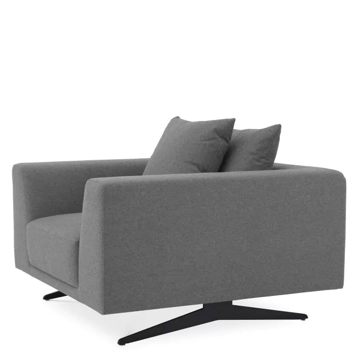Fotoliu Endless Grey Wool Blend 115115 Eichholtz