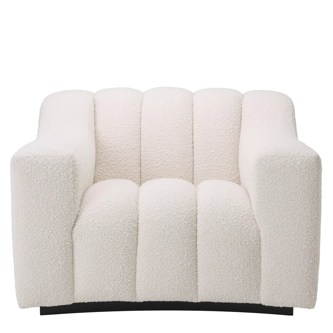Fotoliu Kelly Boucle Cream 115142, Eichholtz