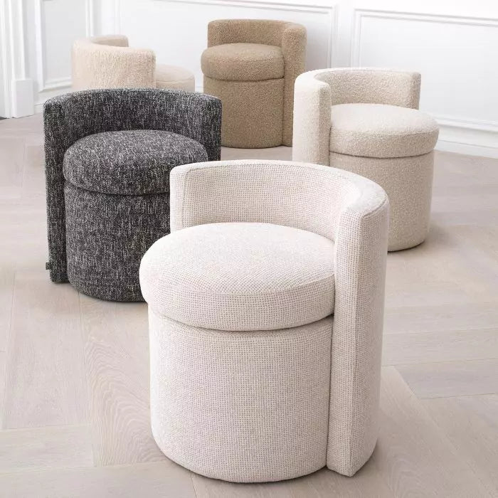 Scaun Arcadia Boucle Cream 115224,  Eichholtz
