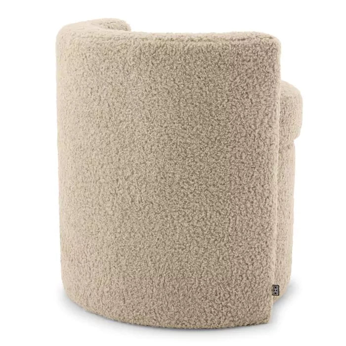 Scaun Arcadia Canberra Sand Cream 115605,  Eichholtz