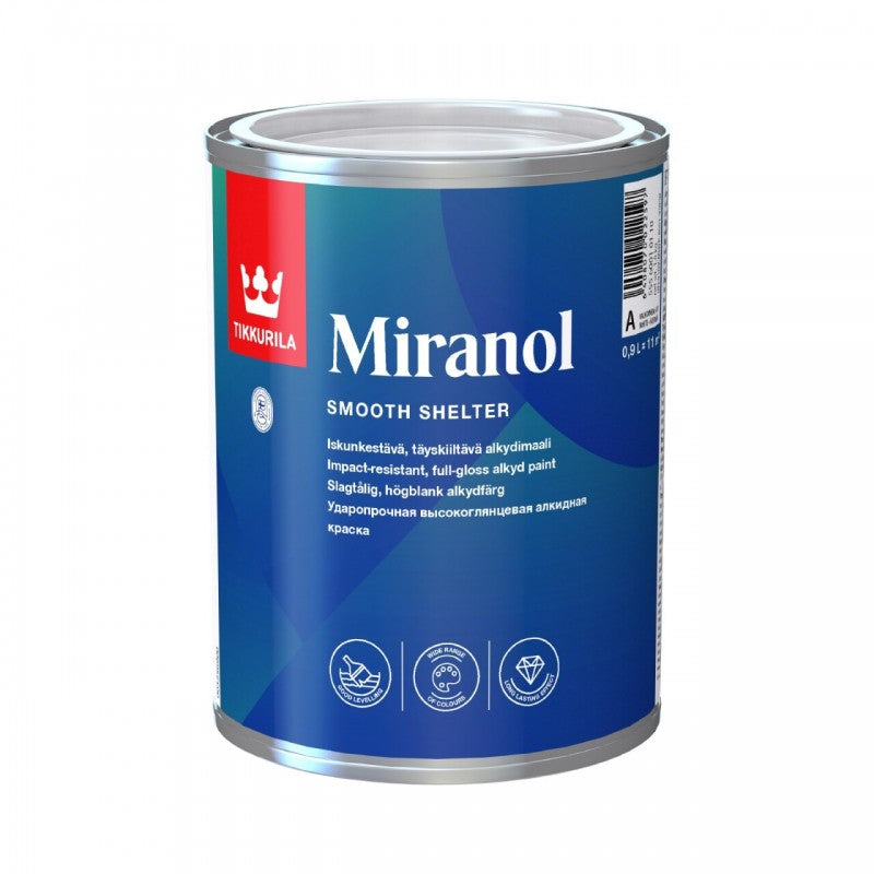 Vopsea alchidică pentru interior și exterior Miranol A, Tikkurila