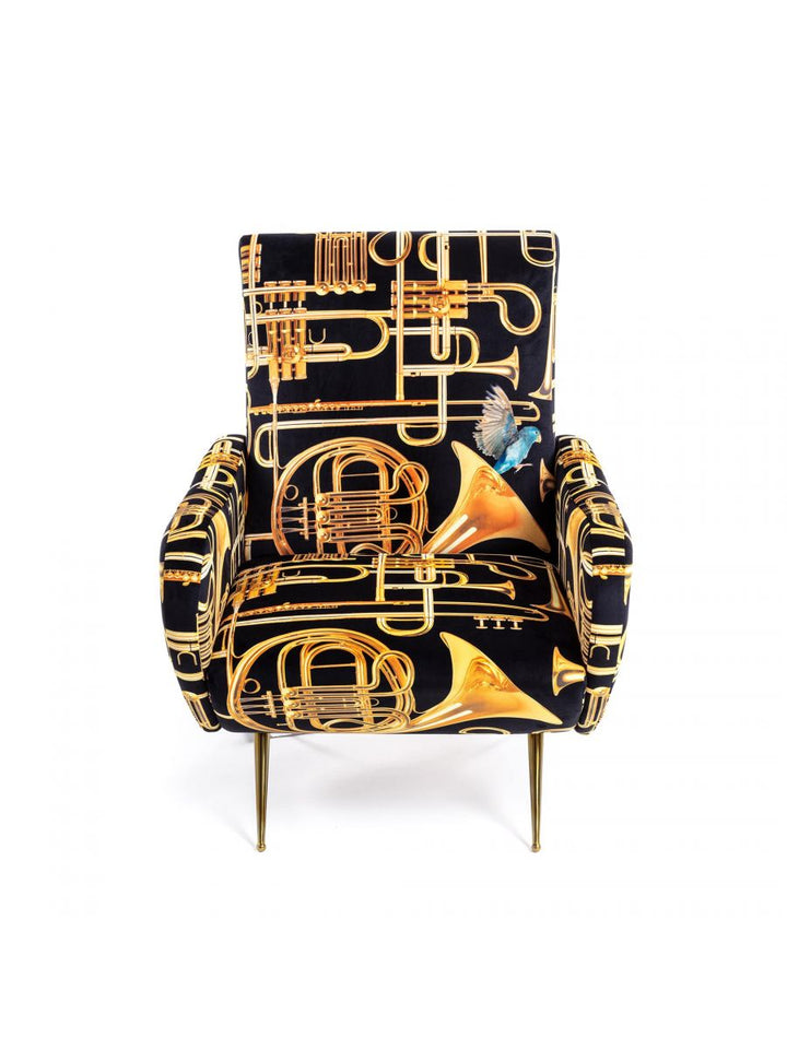 Fotoliu Trumpets 16073, Seletti