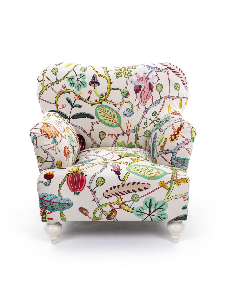 Fotoliu Botanical Diva Alb 16331, Seletti
