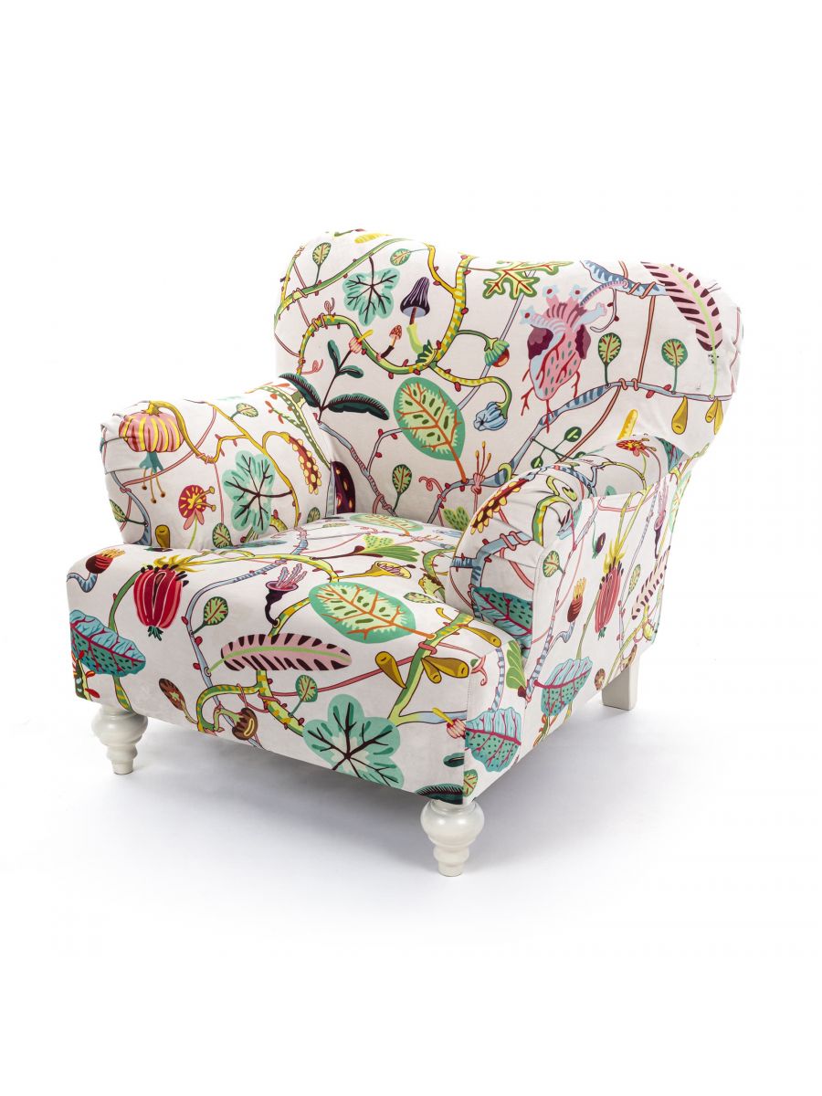 Fotoliu Botanical Diva Alb 16331, Seletti