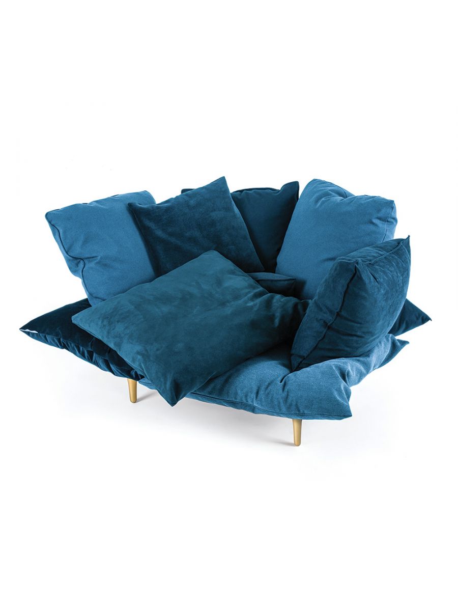 Fotoliu Comfy Turquoise 166-55, Seletti