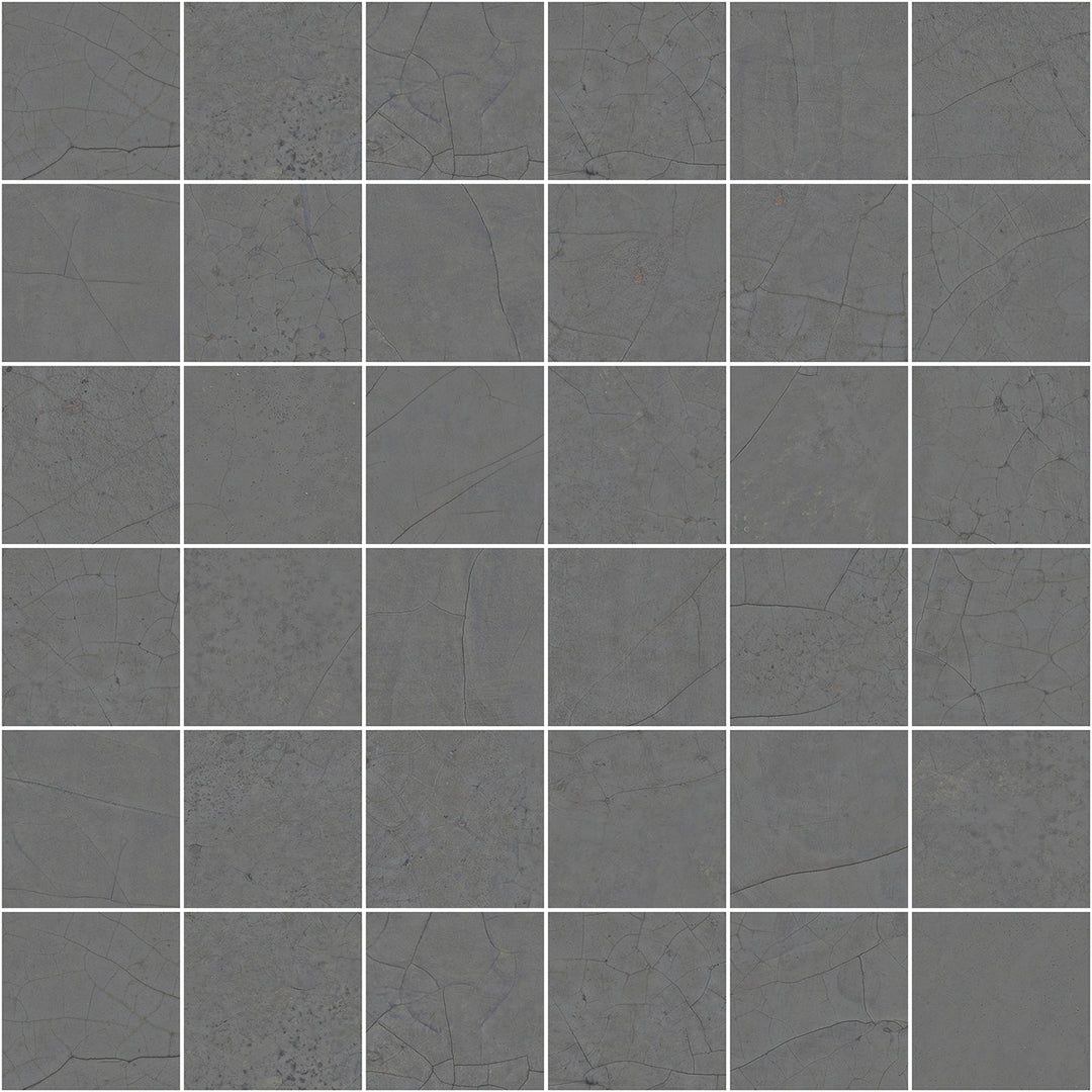 Mozaic Cracked 5x5 Graphite Natural 30x30 cm G-3558 Aparici