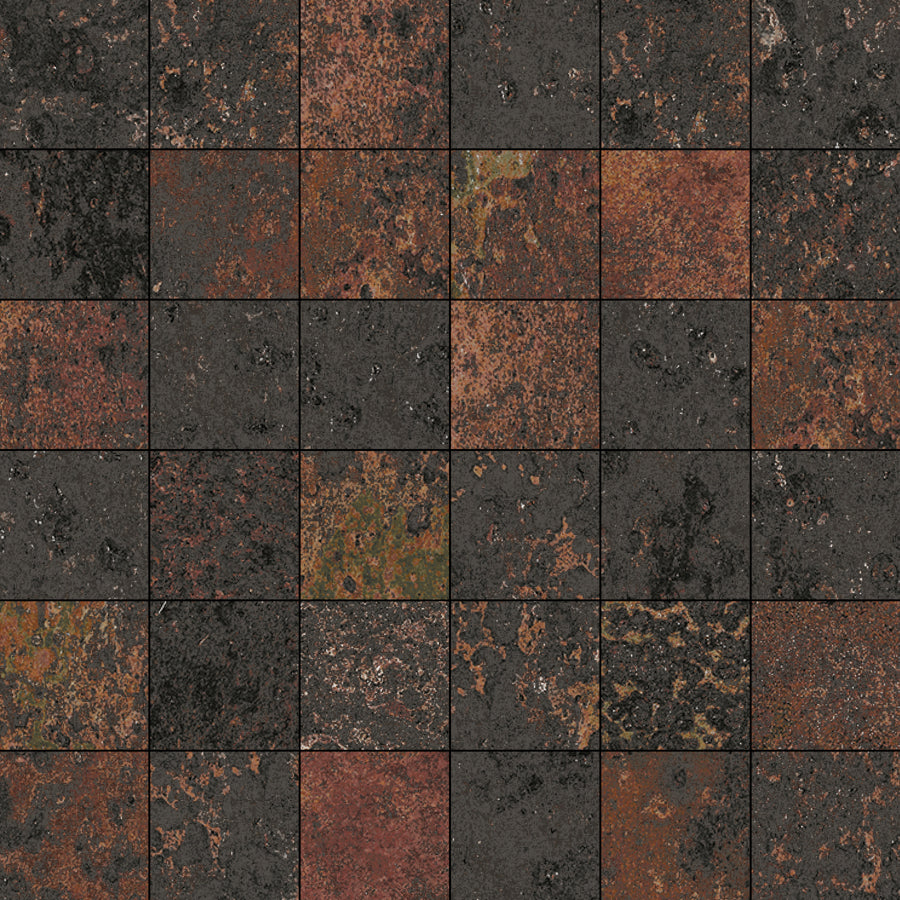 Mozaic 5x5 Corten Graphite Natural 30x30 cm G-3558 Aparici