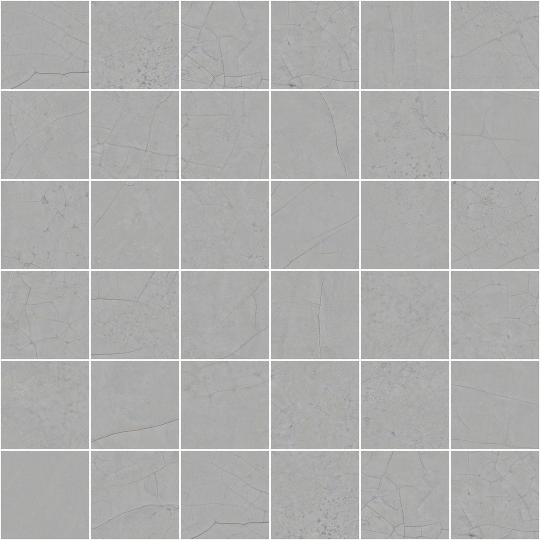 Mozaic Cracked 5x5 Grey Natural 30x30 cm G-3558 Aparici