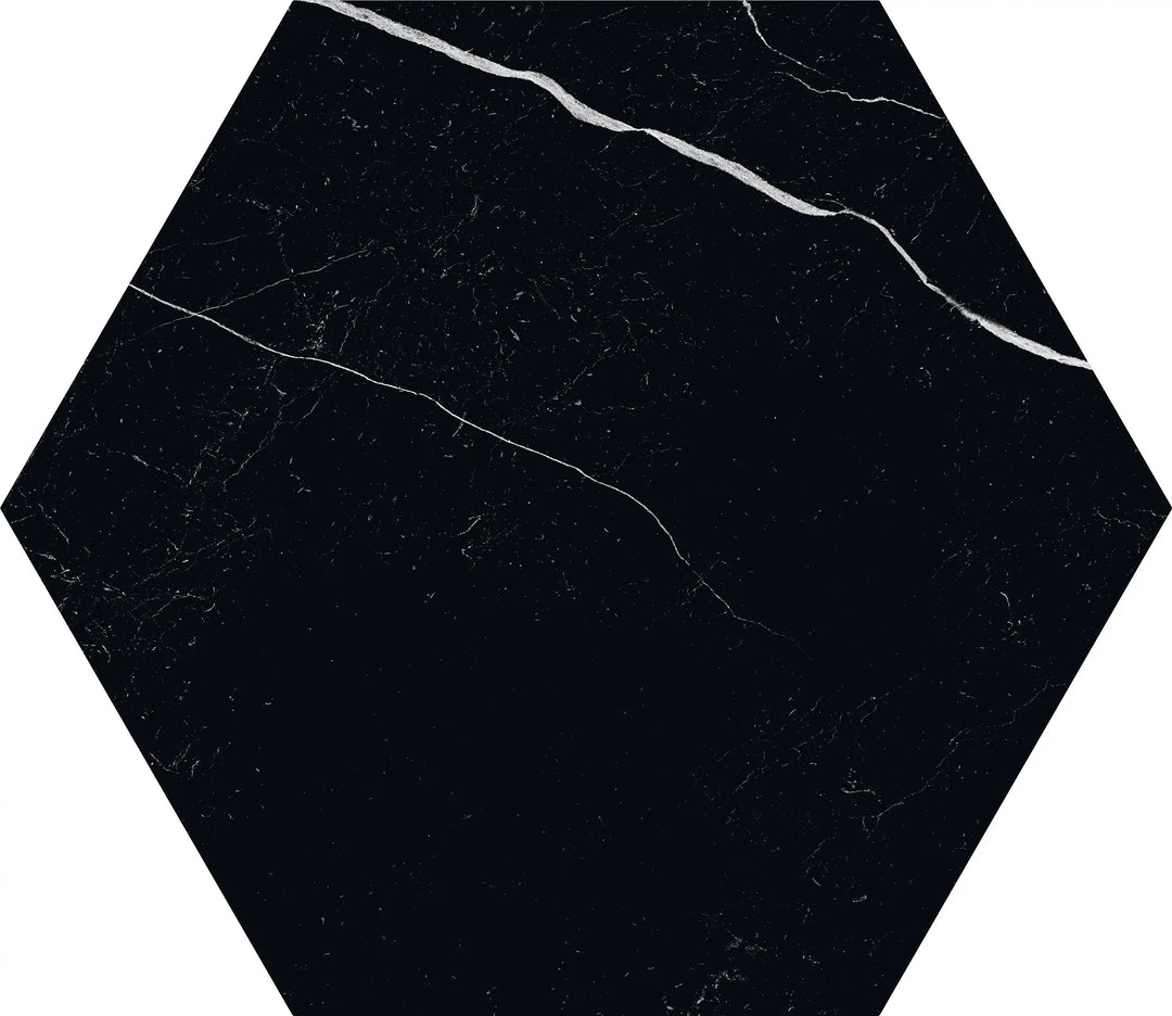 Gresie Esagona Nero 22.5x19.5x0.95 cm 4100069 41zero42