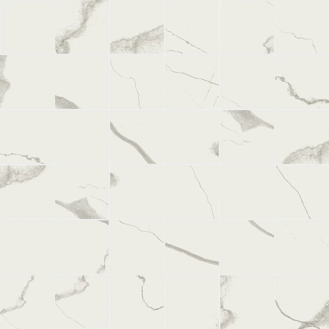 Gresie Mosaic Marmo Bianco 30x30x0.95 cm 4100086 41zero42