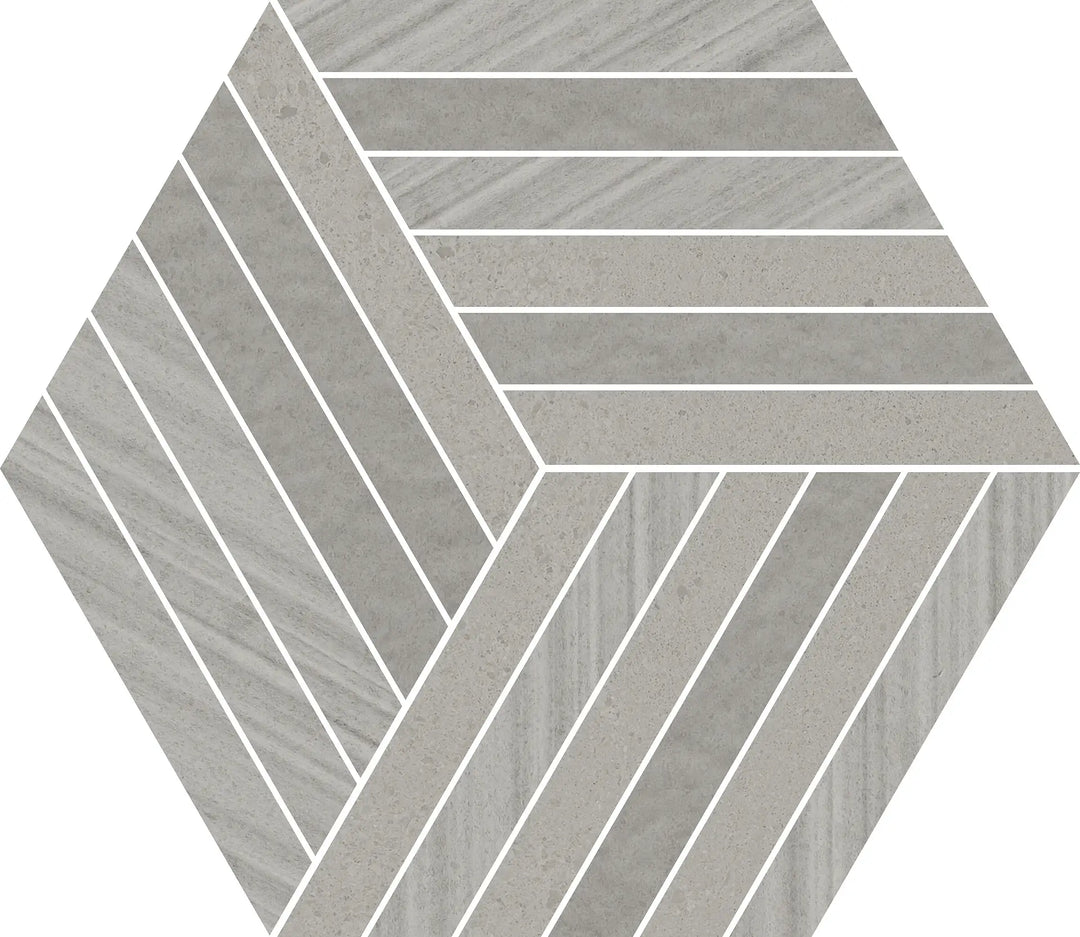 Gresie Mosaic 6 Grigio 22.5x19.5x0.9 cm 4100246 41zero42