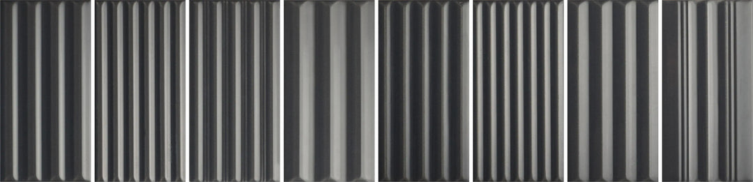 Gresie Wigwag Black 7.5x15x0.75 cm 4100324  41zero42