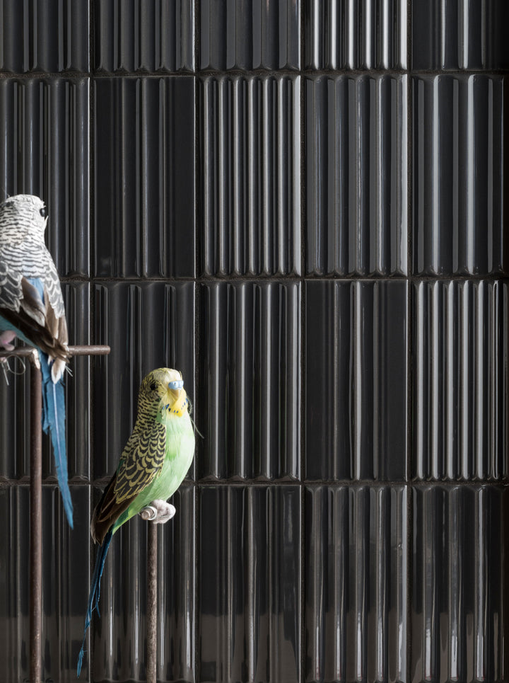 Gresie Wigwag Black 7.5x15x0.75 cm 4100324  41zero42