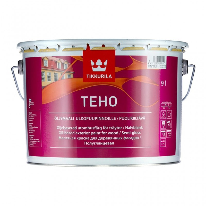 Vopsea pentru lemn exterior Valtti Teho A, Tikkurila