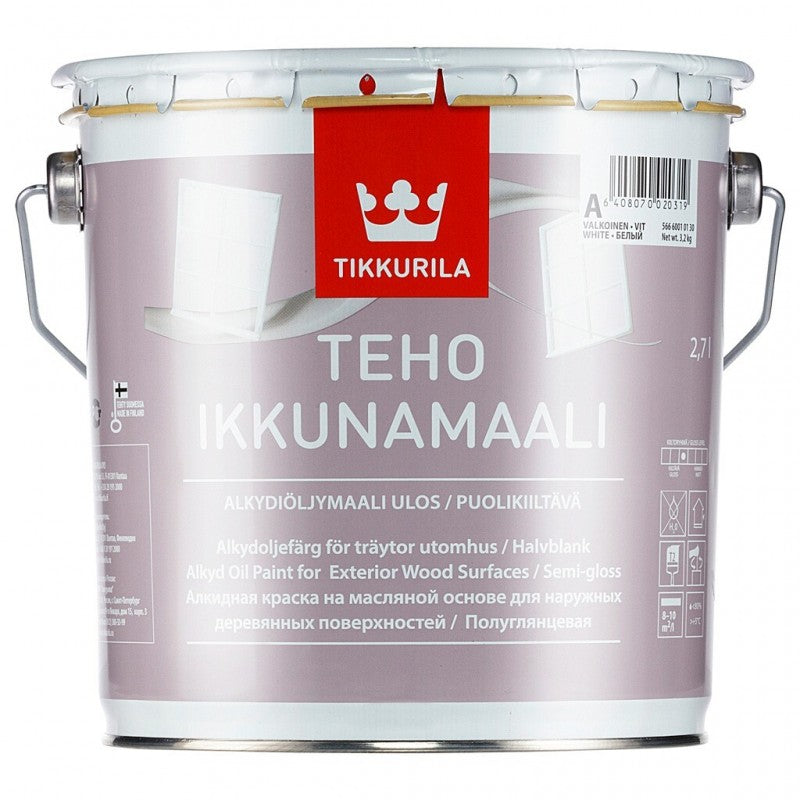 Vopsea rame ferestre Teho A, Tikkurila