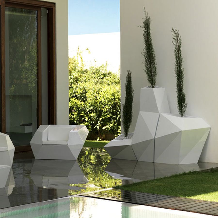 Ghiveci High XL Faz Ramón Esteve, Vondom