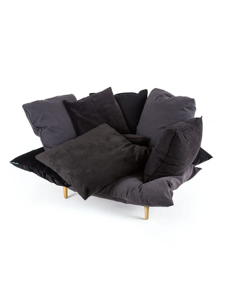 Fotoliu Comfy Gri 166-57, Seletti