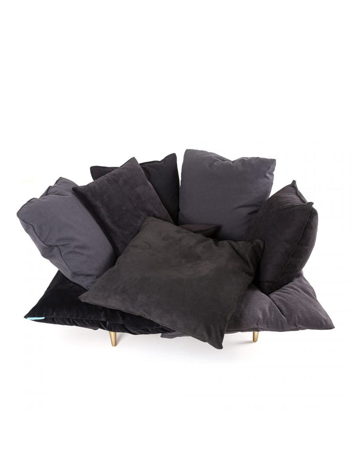Fotoliu Comfy Gri 166-57, Seletti