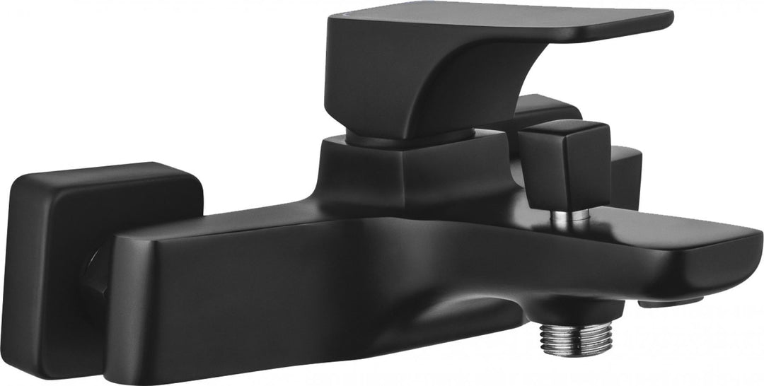 Hiacynt Baterie de duș fără set de duş, cu montaj pe perete negru BQH_N10M Deante