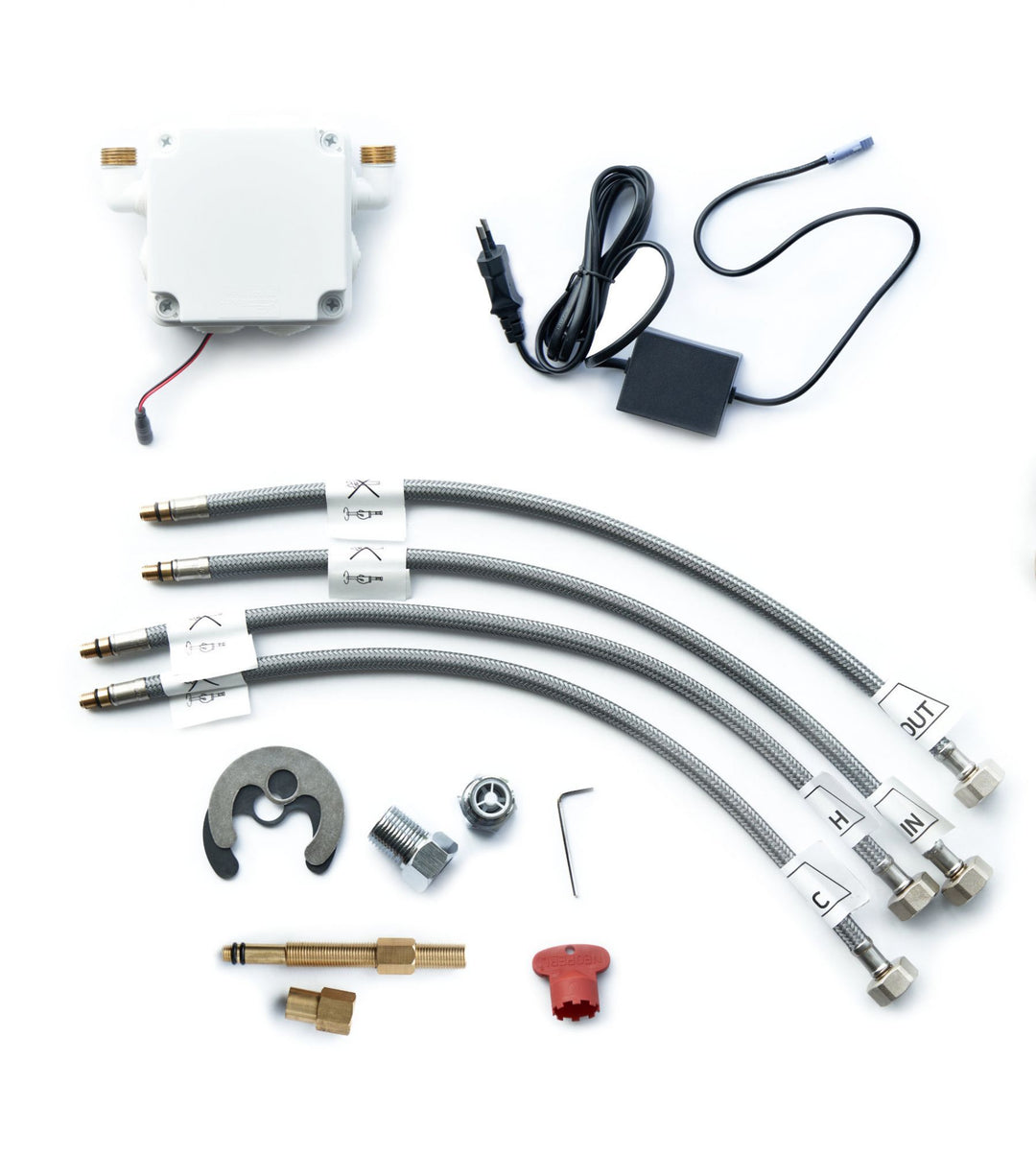 Hiacynt Baterie lavoar cu senzori crom BQH_029V Deante