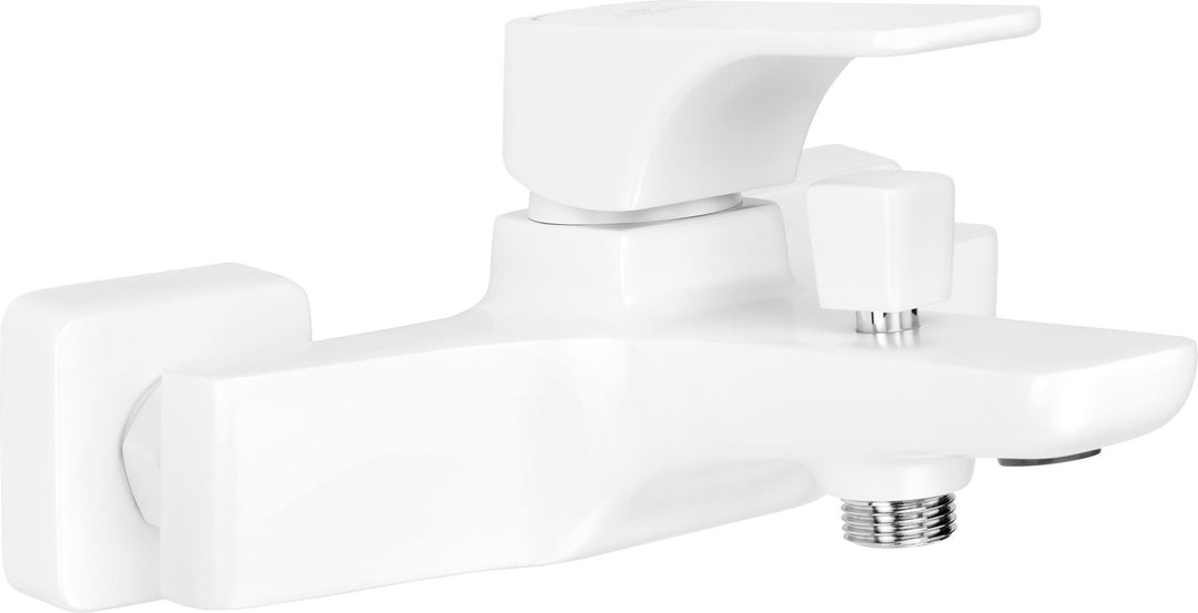 Hiacynt Baterie cadă fără set de duş, cu montaj pe perete alb BQH_A10M Deante