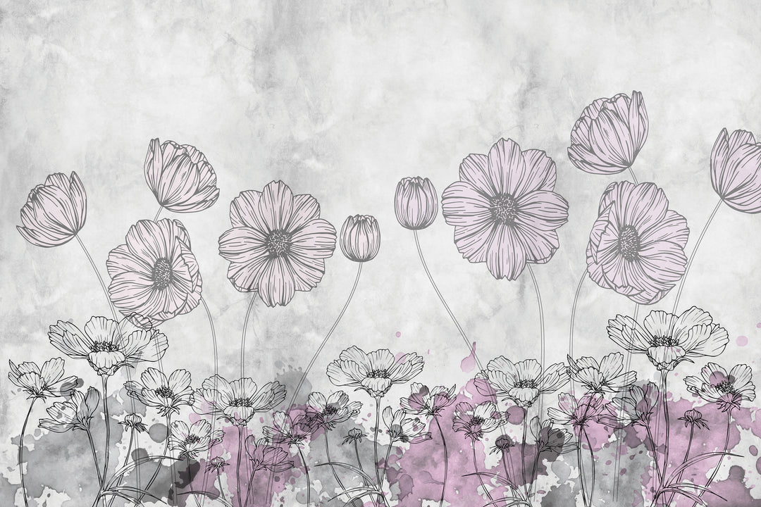 Tapet Big Flower 02, Instabilelab