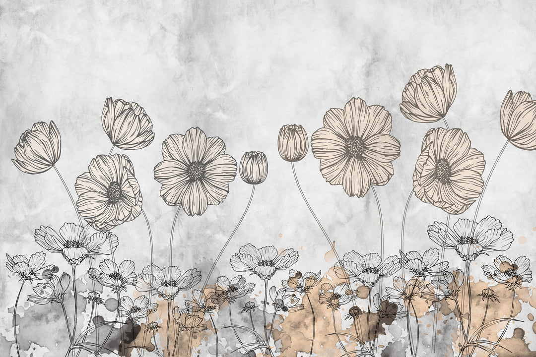 Tapet Big Flower 03, Instabilelab