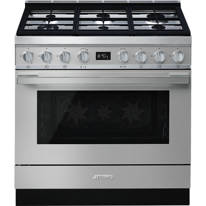 Aragaz Portofino CPF9GPX, Smeg